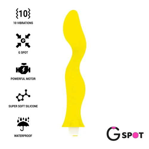 Вібратор для зони G G-Spot GAVYN (жовтий): Призначення Для точки ДЖИ