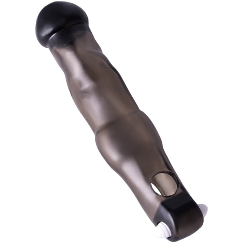 Насадка на пенис с вибрацией Toyfa XLover Penis Extender Вlack: Назначение Для увеличения