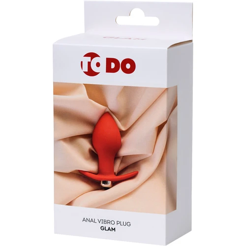 Анальная пробка с вибрацией ToDo Anal Vibro Plug Glam фото 5
