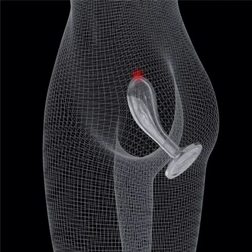 Стимулятор простаты LoveToy 6.0'' Flawless Clear Prostate Plug: Материал TPE