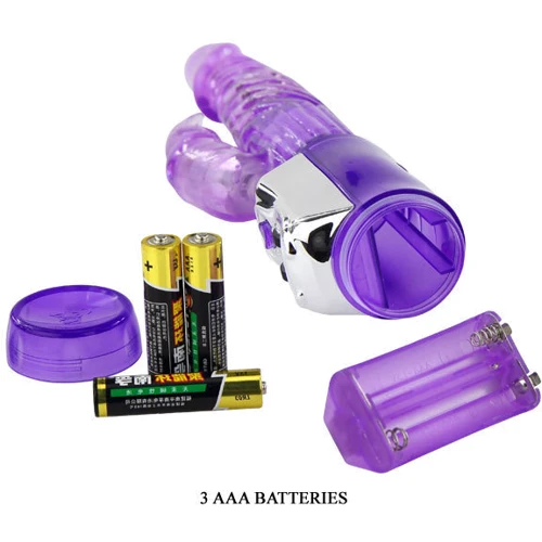 Вибратор LYBAILE Persian Elite Rotating Vibrator Purple: Диаметр, см 3