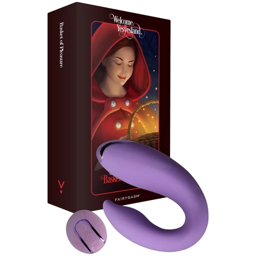 Вибратор FairyGasm PleasureBerry violet: Тип и форма Вибромассажер
