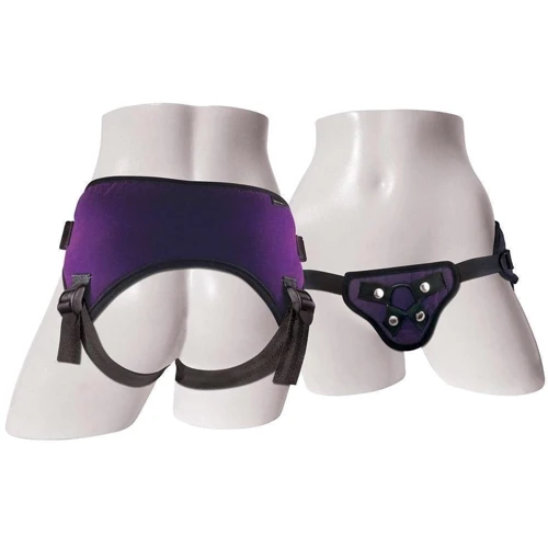 Труси для страпона Sportsheets - Lush Strap On Purple фото 5