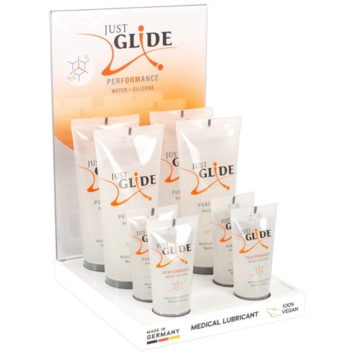 Набор лубрикантов - Just Glide Performance Display Set