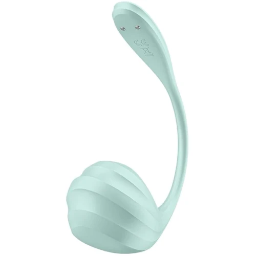 Віброяйце Satisfyer Smooth Petal Connect App Mint: Тип і форма Виброяйцо