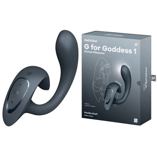 Вибратор Satisfyer G for Goddess 1 Dark Grey: Тип управления Кнопочное