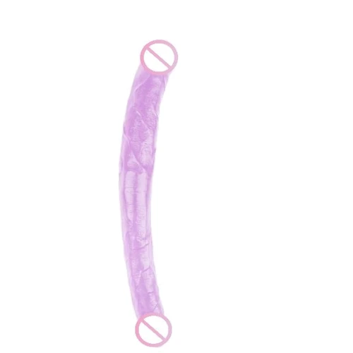 Двухсторонний фаллоимитатор CHISA 17.8 Inch Dildo Purple
