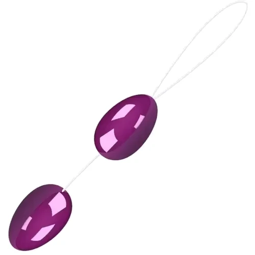 Анальные шарики LYBAILE Baile - Twins Ball (BI-014036-2): Материал Пластик