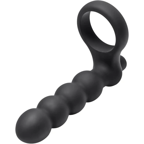 Вибронасадка для двойного проникновения Frisky Double Fun Cock Ring: Для кого Для мужчин