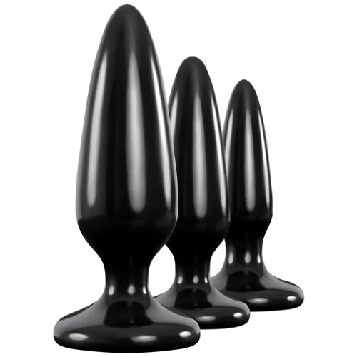 Набор анальных пробок Pleasure Plug 3pc Trainer Kit: Для кого Унисекс