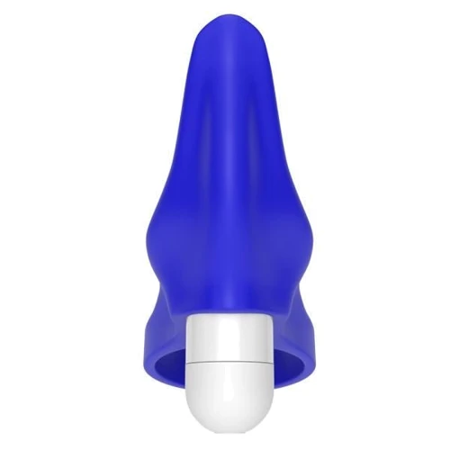 Эрекционное виброкольцо LoveToy Power Clit Cockring, Blue фото 4