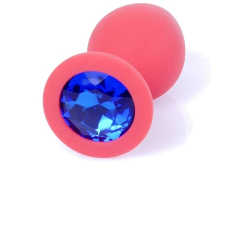 Анальная пробка с кристаллом Boss Series Exclusivity Jewellery Silicon Plug S: Наличие вибрации Нет
