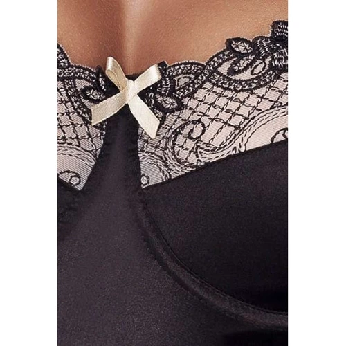 Сексуальний корсет Passion BRASILIANA CORSET black 4XL / 5XL фото 2