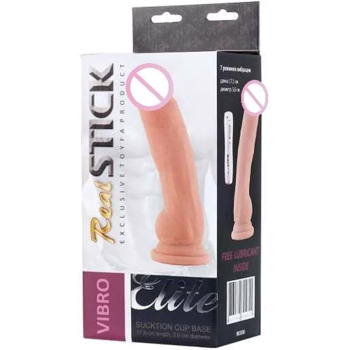 Вибратор Toyfa Real Stick Elite Vibrator: Назначение Вагинальные