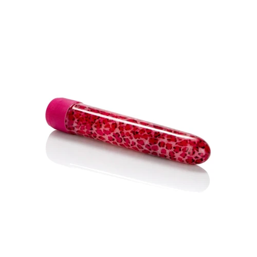 CalExotics Leopard Massager пластиковый вибратор, 17x3 см, розовый фото 7