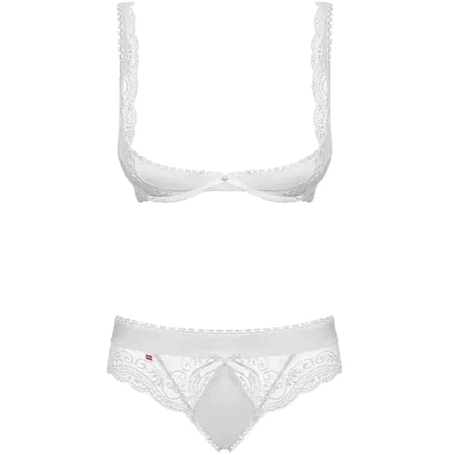 Комплект білизни Obsessive - Miamor set, S / M (білий): Вид Комплекти