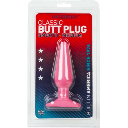 Анальная пробка Butt Plug Smooth Classic, тонкая средняя, 12x3.5 см: Для кого Унисекс