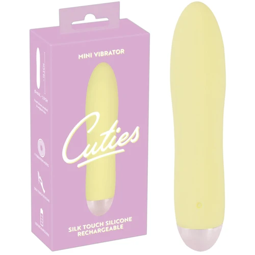 Вибратор You2Toy Cuties Mini Vibrator Yellow: Диаметр, см 2.9
