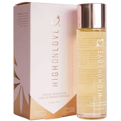 Масажне масло HighOnLove Massage Oil - Decadent White Chocolate (120 мл)