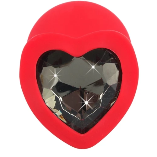 Анальна пробка із кристалом Orion Silicone Plug Medium: Особливості С кристаллами