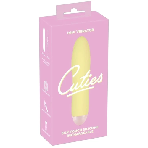 Вибратор You2Toy Cuties Mini Vibrator Yellow: Длина, см 13.2