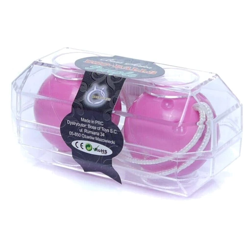 Вагинальные шарики Duo balls Purple, BS6700028: Количество шариков 2