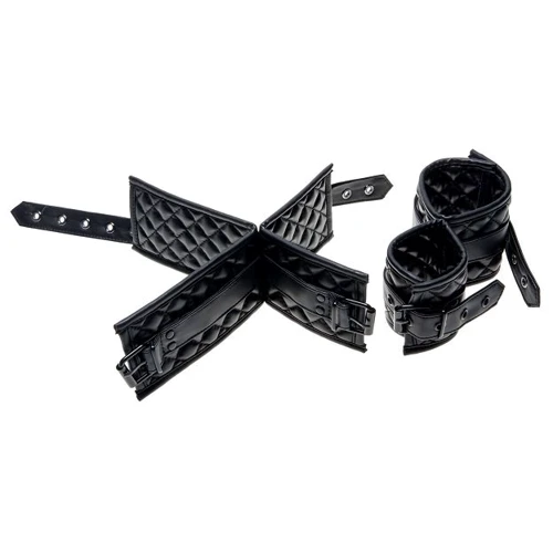 Набор фиксаторов для рук и ног X-Play Wrist and Ankle Cuffs: Цвет черный