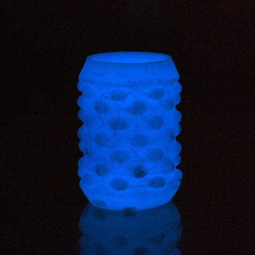 Мастурбатор ADDICTION Silicone Reversible Stroker Glow in the Dark: Матеріал Силикон