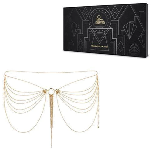 Украшение Bijoux Indiscrets MAGNIFIQUE Waist Chain - Gold: Декор Без декора