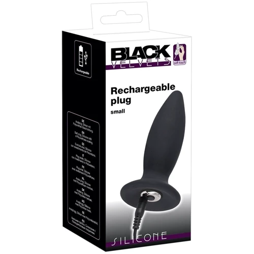 Анальная пробка Orion - Black Velvets Rechargeable Plug Small: Материал Силикон