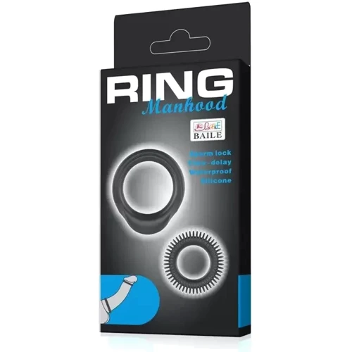 Набір ерекційних кілець RING Manhood, BI-210153 фото 5