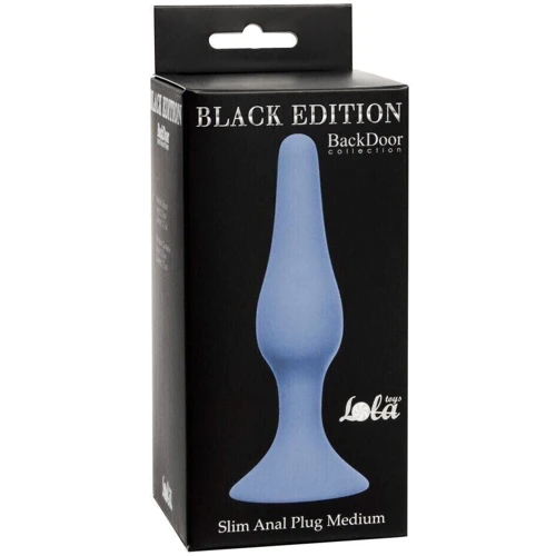 Анальный плаг Slim Anal Plug Medium - Blue, 57420602: Для кого Унисекс