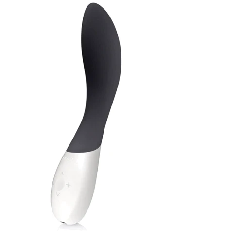 LELO Mona Wave - унікальний вібратор для точки G з рухомої головкою, 11x3.4 см, чорний