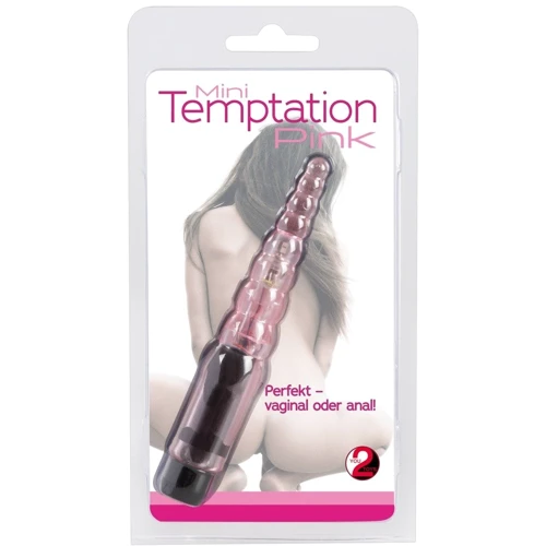 Анальный стимулятор You2Toys Mini Temptation Pink: Тип и форма Вибромассажер