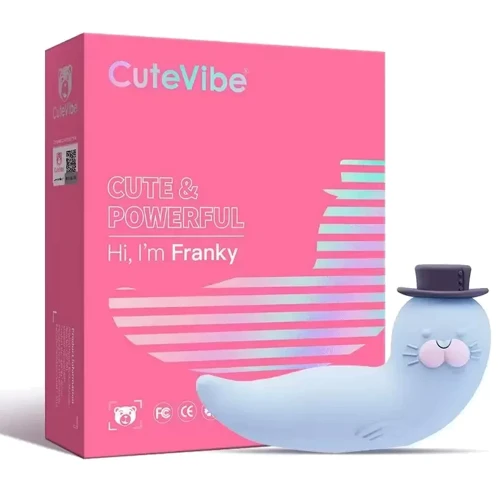 Вакуумний вібратор CuteVibe Franky Blue: Для кого Для жінок