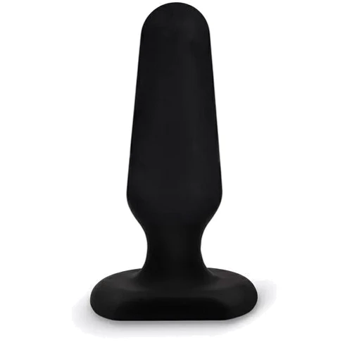 Небольшая анальная пробка Brazzers, 8.2х2.5 см (чёрный)
