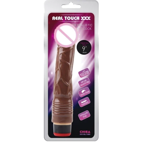 Вибратор CHISA 9” Vibe Cock - Brown, 291637: Для кого Для женщин