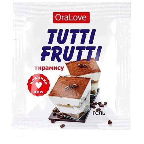 Оральный лубрикант "Tutti-frutti тирамису" 4 ml