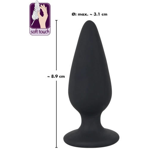 Анальная пробка Orion Black Velvets Heavy Plug Medium: Для кого Унисекс