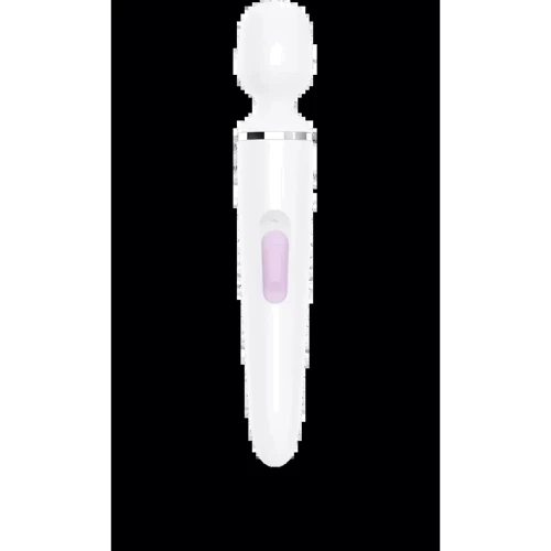 Вибромассажер Satisfyer Wand-er Woman (White/Chrome): Тип управления Кнопочное