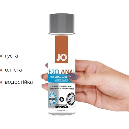 Розпродаж! Анальне мастило System JO ANAL PREMIUM - ORIGINAL (240 мл) (термін 12.2024): Для кого Унисекс