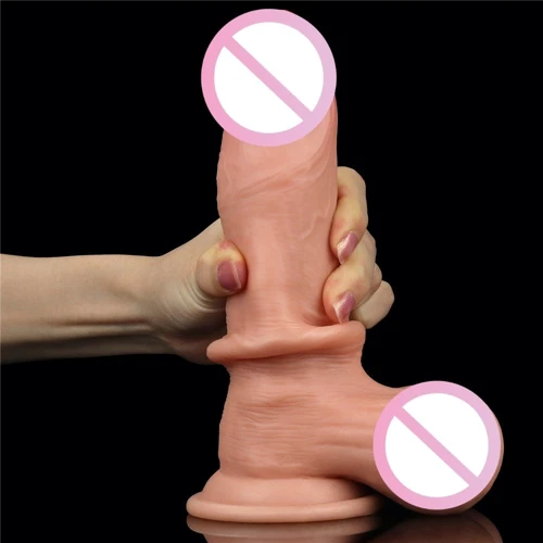 Фаллоимитатор LoveToy Sliding-Skin Dong Flesh 7.8": Наличие вибрации Нет