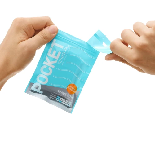 Мастурбатор TENGA Pocket Wave Line: Матеріал TPE (термопластичный эластомер)