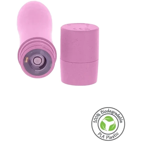Вибратор Fuck Green Vegan Vibrator Pink: Тип управления Поворотное реле