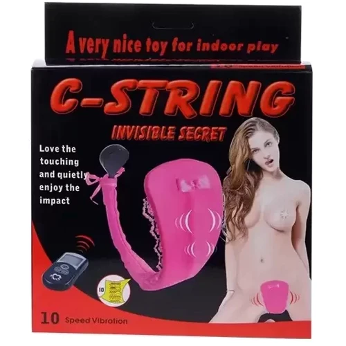 Вібро трусики з пультом ДУ LYBAILE C-String (BI-014072W): Діаметр, см 8