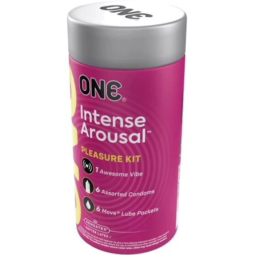 Подарунковий набір ONE Intense Arousal (подарункова упаковка): Текстура Гладкие