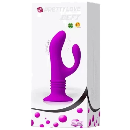 Анальний стимулятор на присоску PRETTY LOVE Deft, BI-014201 фото 7
