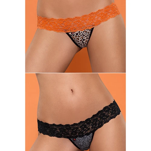 Набір Obsessive Lacea з двох стрінгів, S / M фото 2