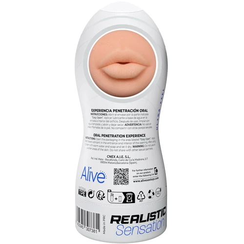 Мастурбатор Alive Maxi Flex L Oral: Тип Ротик