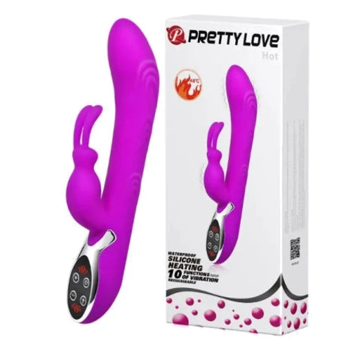 Вібратор із підігрівом Pretty Love Hot Vibrator Pink: Для кого Для жінок